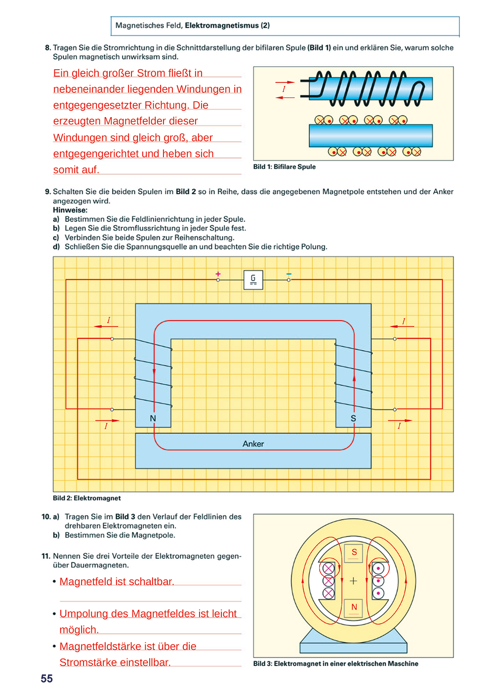 Jahresunterweisung für Elektrofachkräfte (EFK) und elektrotechnisch unterwiesene Personen (EuP) -Magnetisches Feld -Elektromagnetismus Teil 2